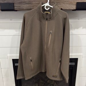 Ariat Taupe Zip-Up Jacket